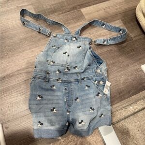 Brand new JUNIORS disney overalls